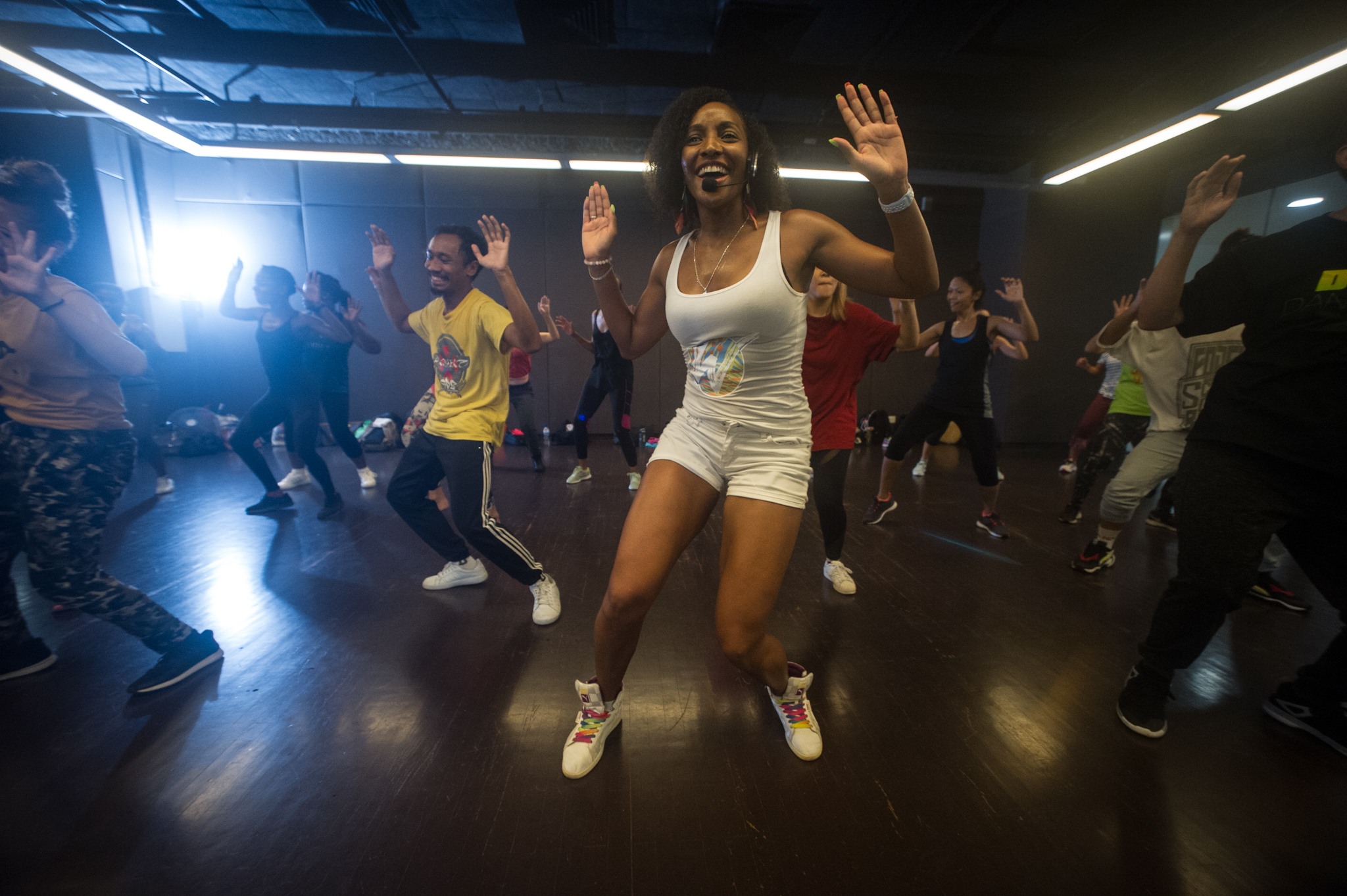 Session Wafrozo — fondatrice et groupe en mouvement